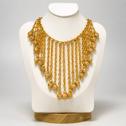 Arabic Fringe Necklace