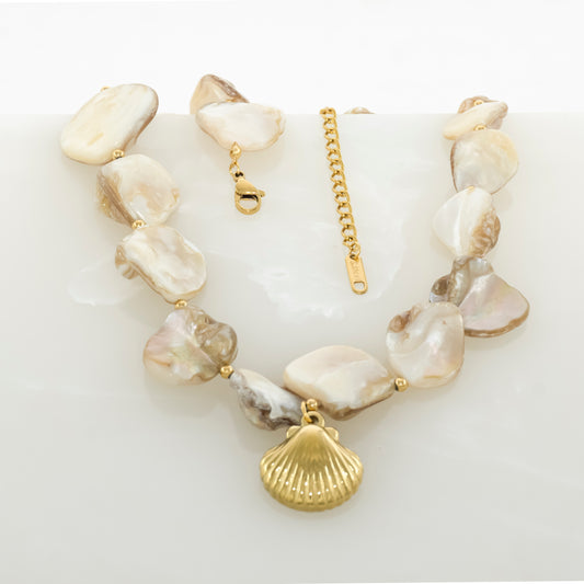 Seashell Charm Necklace