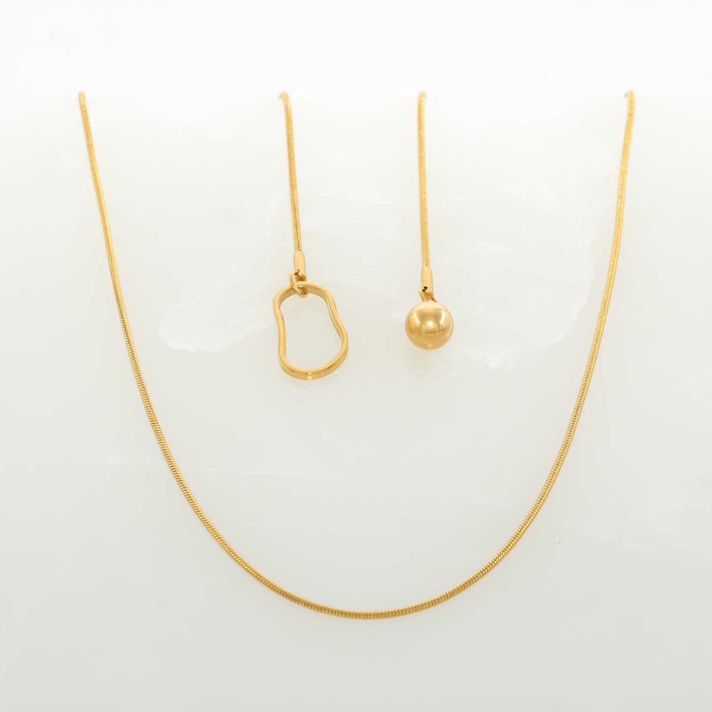Golden Orbit Adjustable Chain