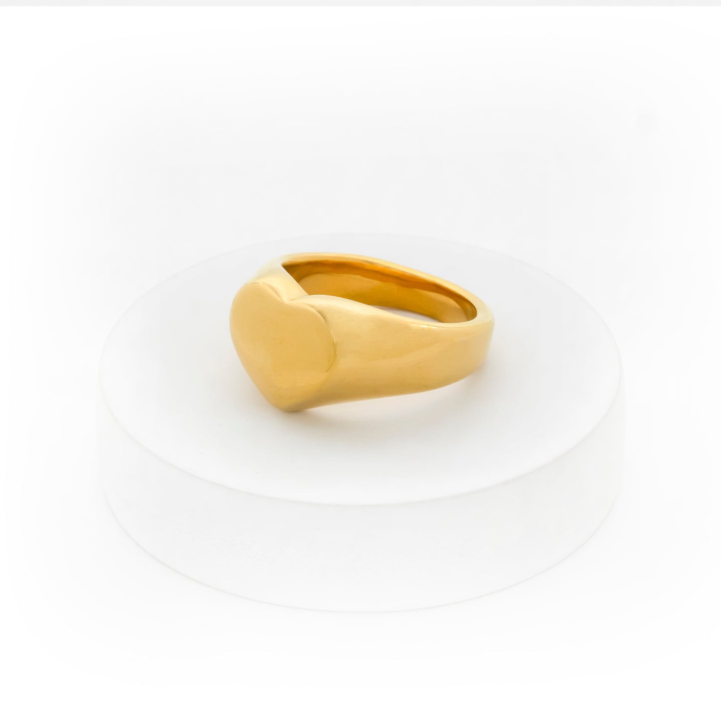 Gold Plated Heart Ring