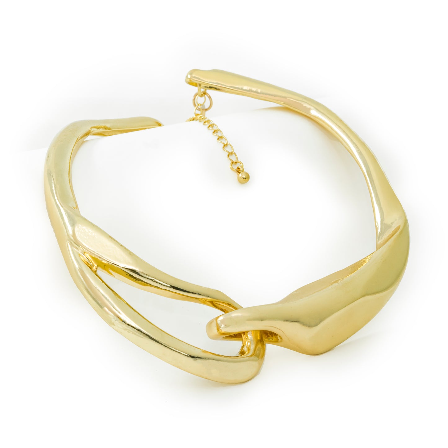 Gold Plated Knot Choker