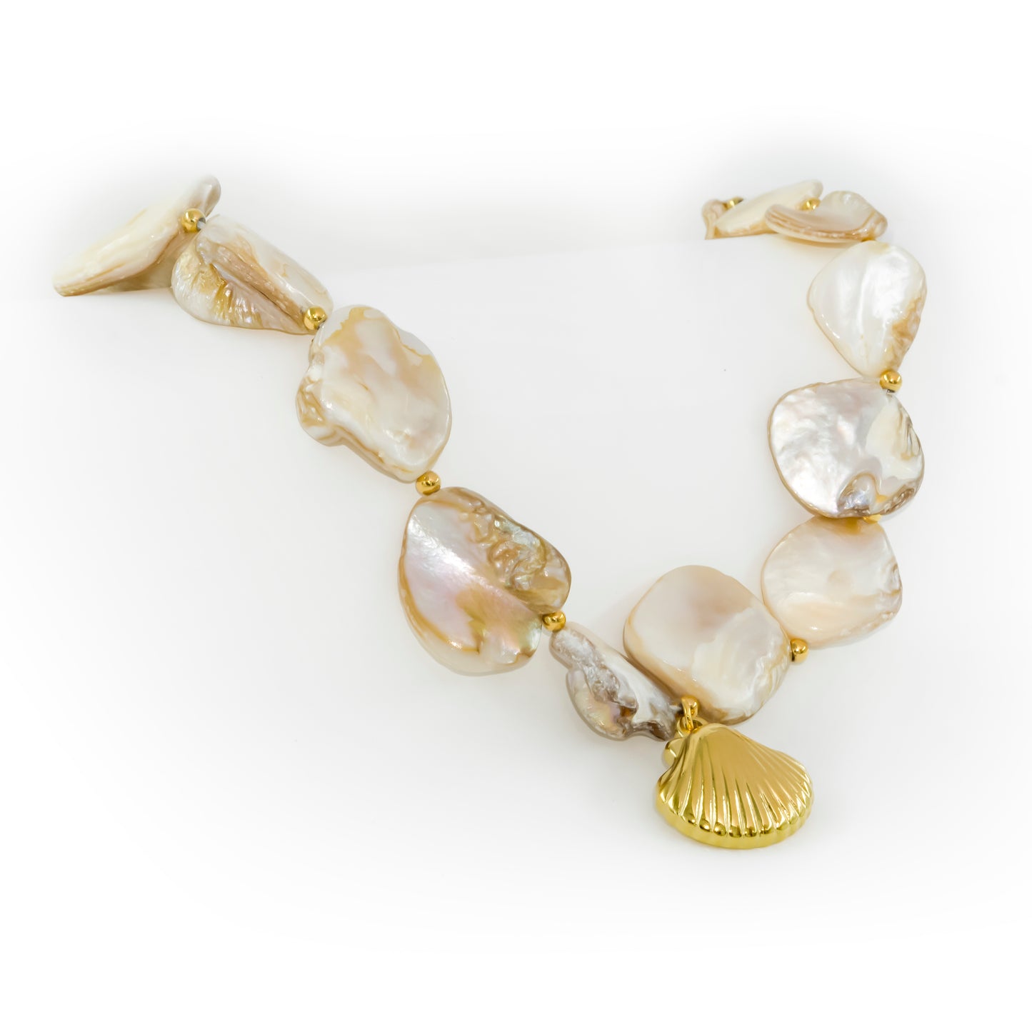 Seashell Charm Necklace
