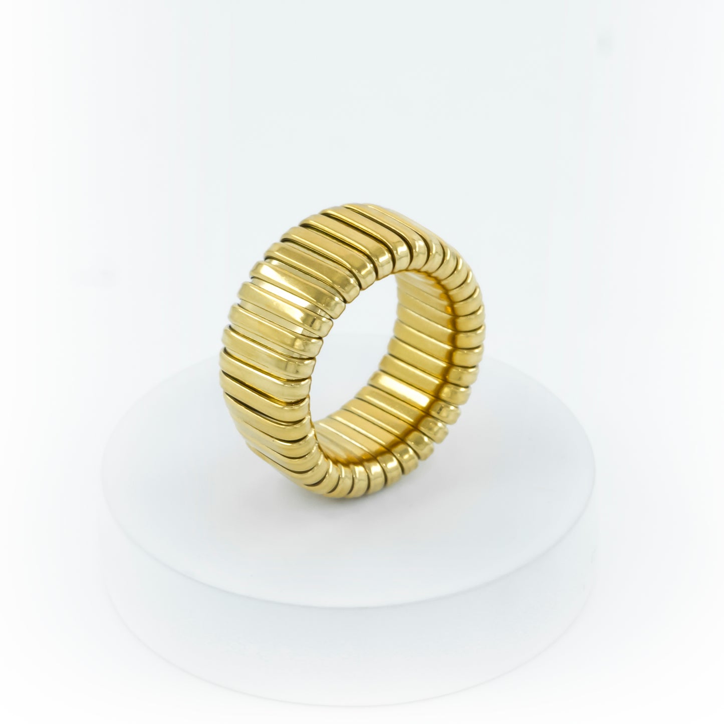 Golden Coil Ring