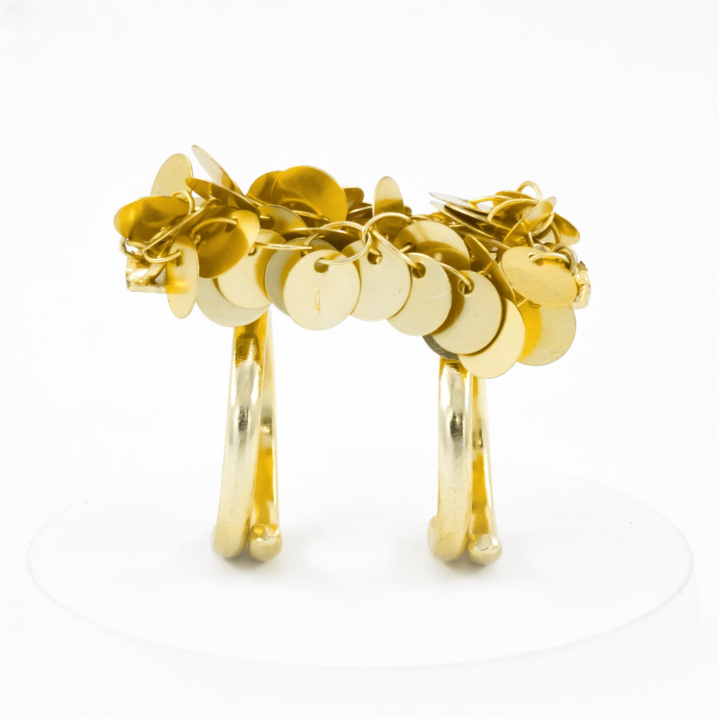 Golden Bloom Brass Ring