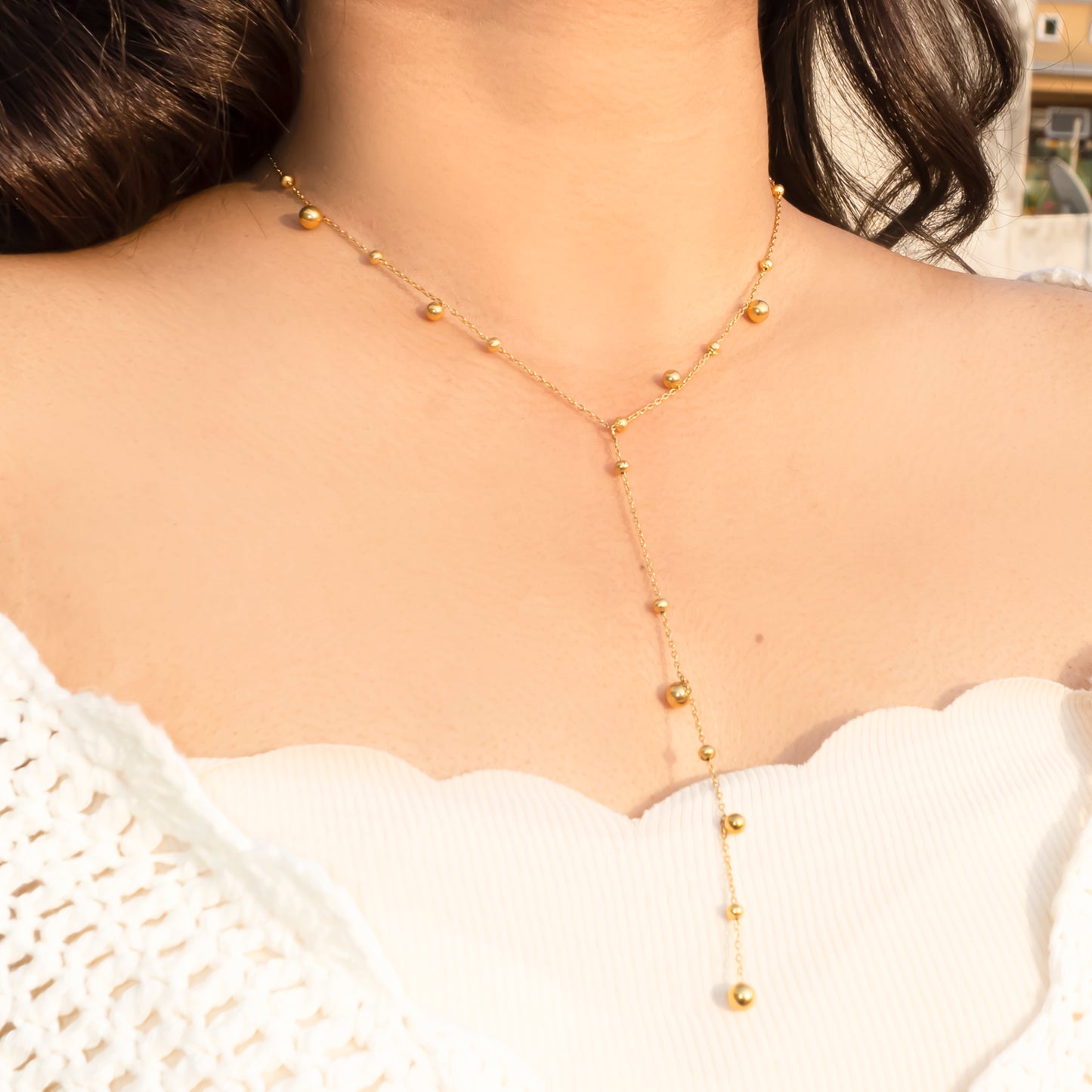 Dewdrop Drape Chain