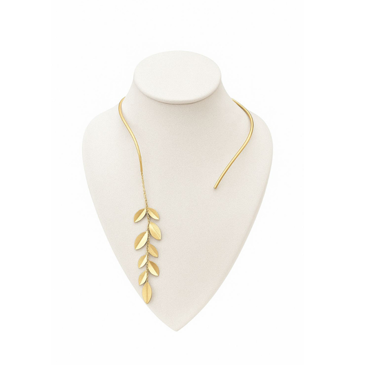 Golden Leaf Choker