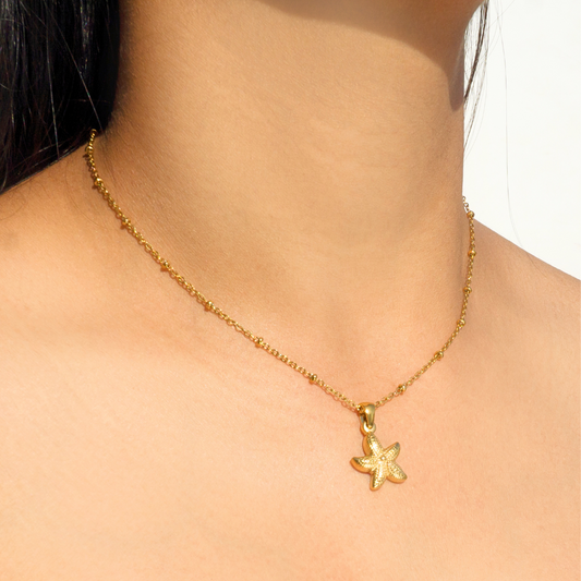 Gold Plated SeaStar Neckchain