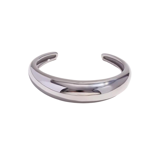 Sterling Silver Open Cuff
