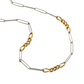 Two-Tone Chain Link Necklace