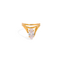 Golden Marquise Zircon Ring