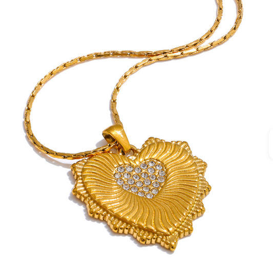 Zircon Heart Neckchain