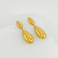 Waterdrop shaped earrings