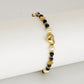Black Bead Bliss Bracelet