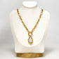 Pearl Charm Gold Plated Necklace