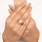 Gold Plated Sweetheart Pink Ring