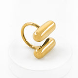 Double Capsule Open RIng