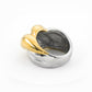 Gold Plated Croissant Mix Ring